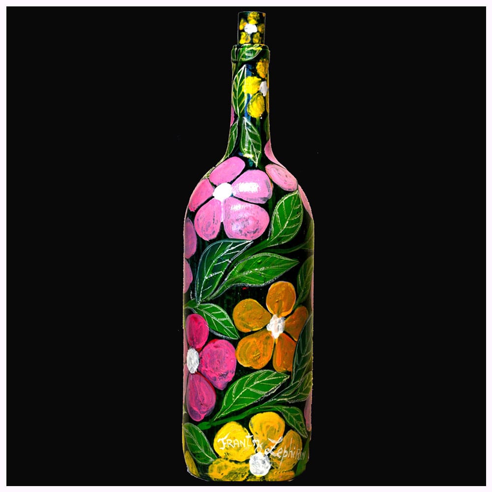 Painted Bottle 4