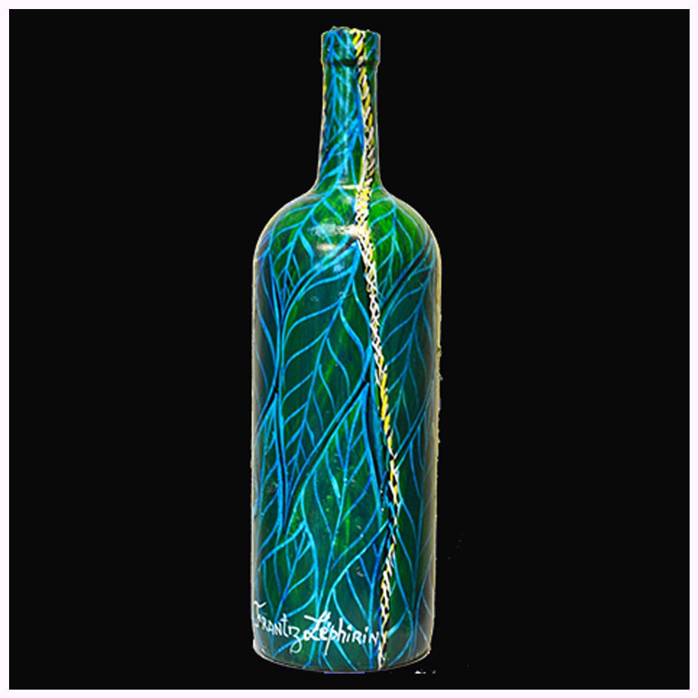 Painted Bottle 5