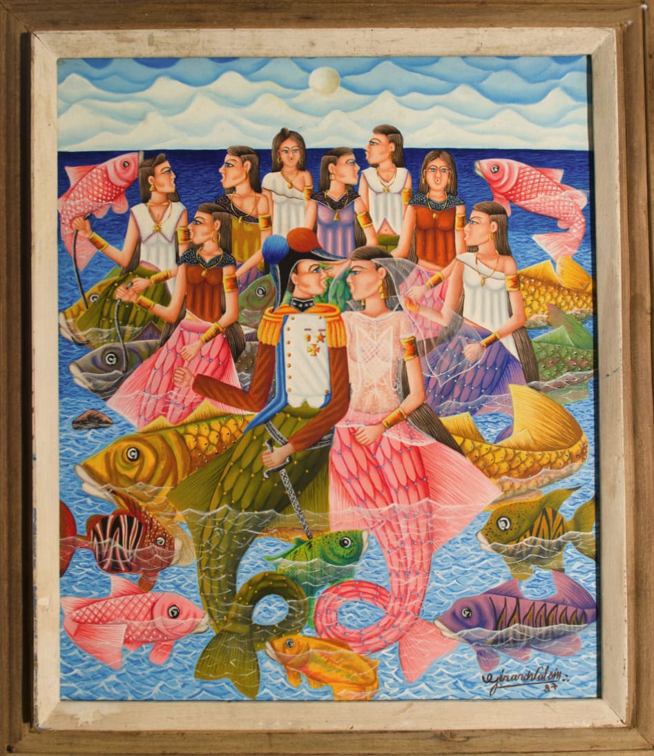 Riding Fish with Mermaids